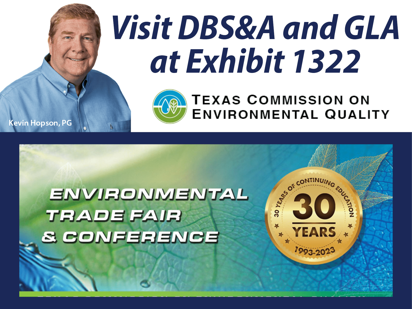 TCEQ Environmental Trade Fair and Conference GeoLogic Associates