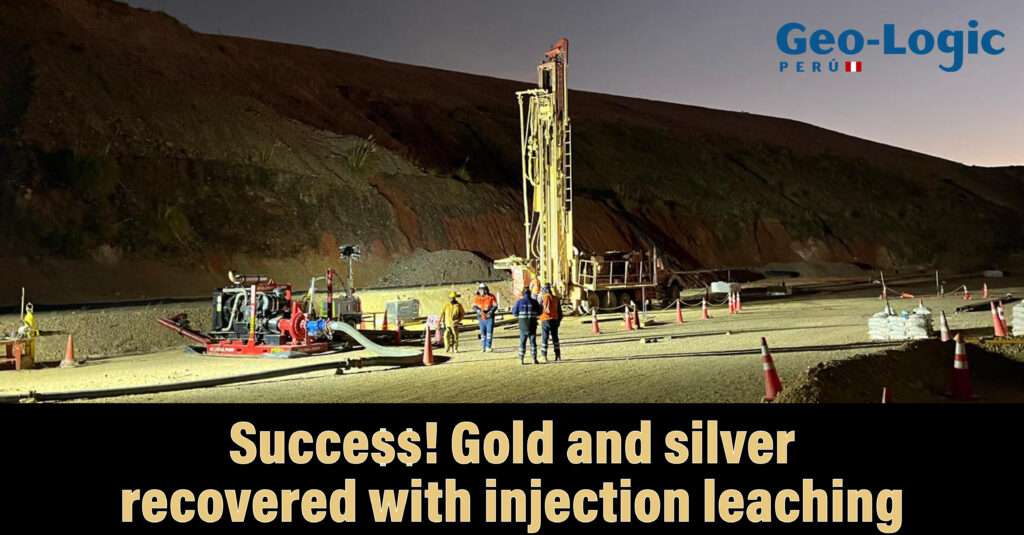 successful completion of heap leach injection project in one of the largest gold mines in Cajamarca, Peru. recover a significant amount of gold and silver beyond what would have been obtained through traditional surface leaching. enhanced metal recovery (EMR) project