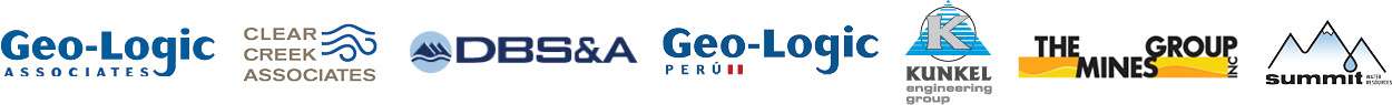 Geo-Logic Associates: Clear Creek Associates, Daniel B. Stephens & Associates, Kunkel Engineering, Geo-Logic Peru, Summit Water Resources, and The Mines Group