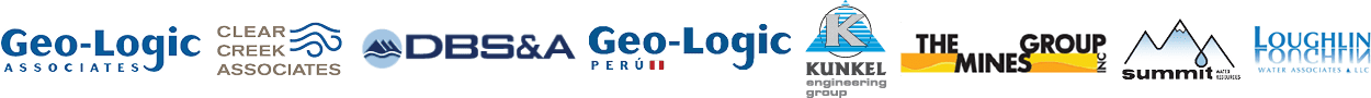 GLA affiliates: Clear Creek Associates, Daniel B. Stephens & Associates, Geo-Logic Peru, Kunkel Engineering, Loughlin Water, Summit Water Resources, and The MINES Group